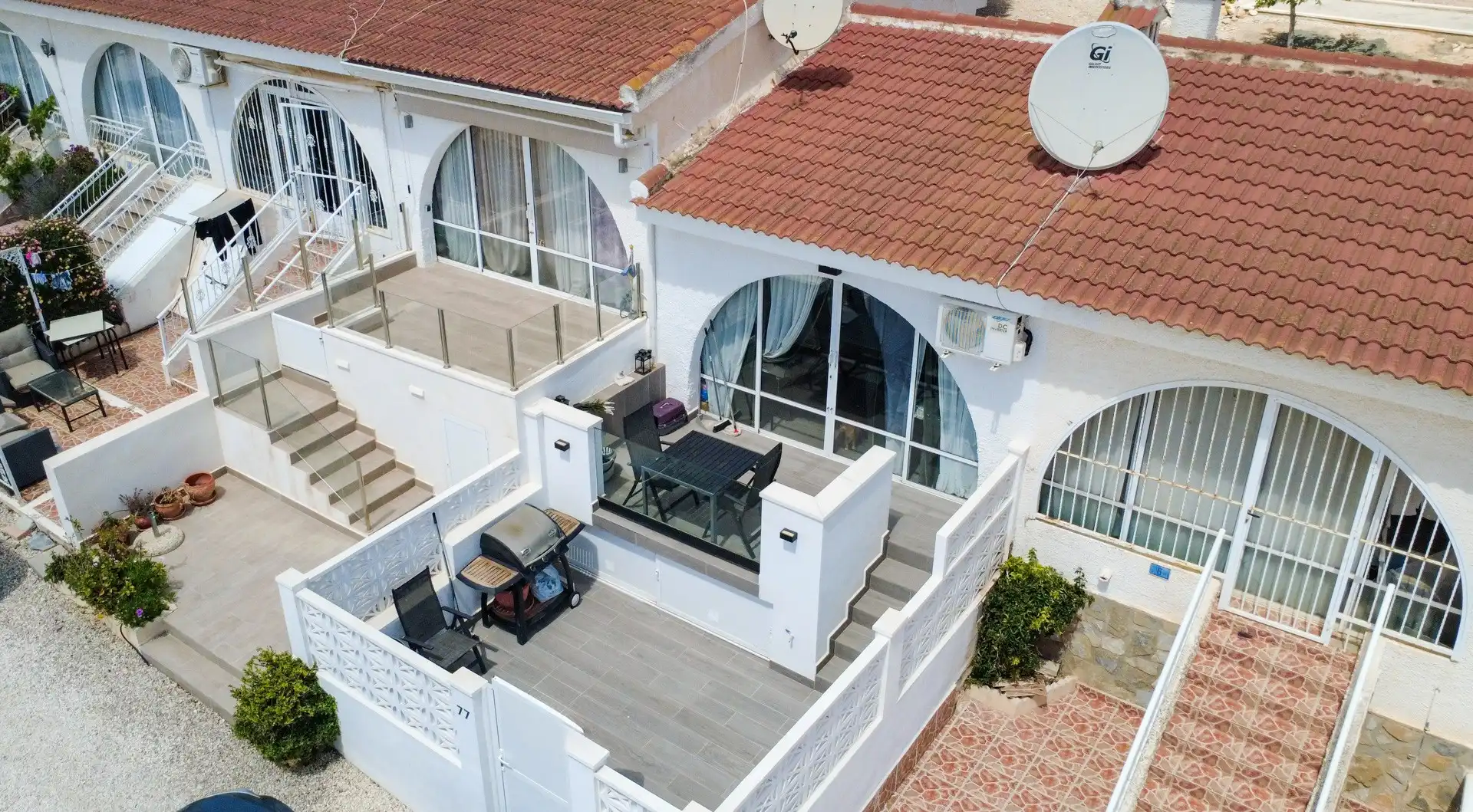 Terrace of Houses for sale in Rojales  with Air Conditioner, Terrace and Swimming Pool