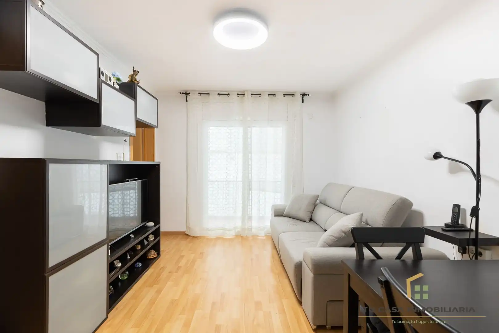 Sala de estar de Piso en venta en Badalona con Terraza