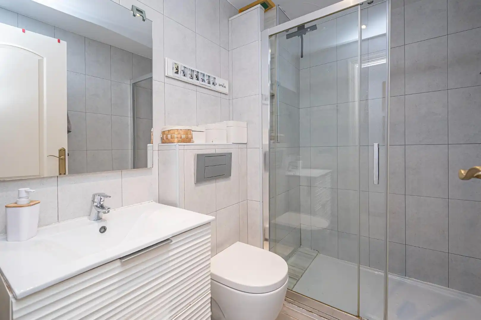 Baño de Casa adosada en venta en  Palma de Mallorca con Aire acondicionado, Calefacción y Jardín privado