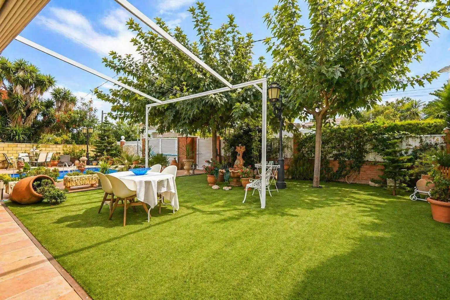 Jardín de Casa o chalet en venta en Mont-roig del Camp con Aire acondicionado, Calefacción y Jardín privado