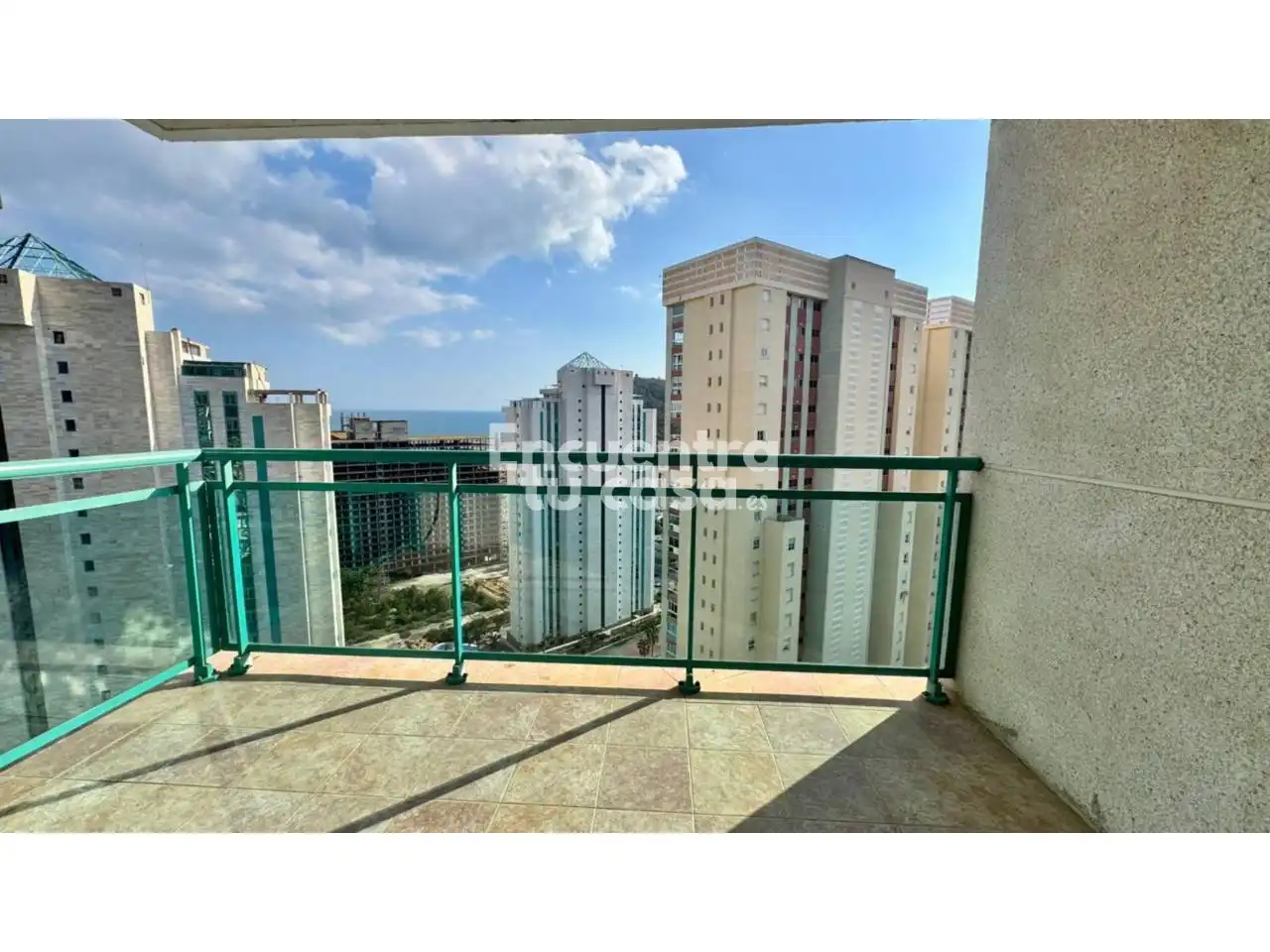 Balcony of Flat for sale in Villajoyosa / La Vila Joiosa  with Air Conditioner, Heating and Terrace