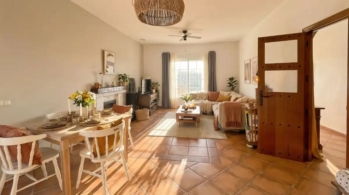 Sala de estar de Casa o chalet en venta en Colmenar con Terraza, Trastero y Piscina