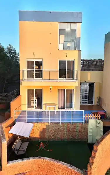 Terraza de Casa o chalet en venta en Almiserà con Aire acondicionado, Calefacción y Jardín privado