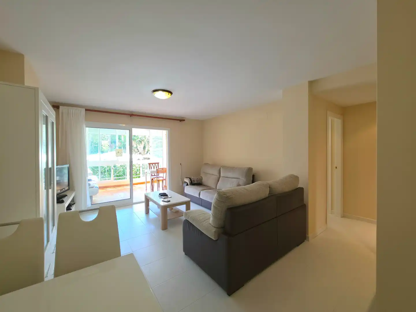 Living room of Flat for sale in Alicante / Alacant  with Private garden, Terrace and Swimming Pool