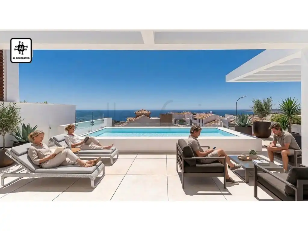 Maison avec piscine à vendre à Benalmádena pueblo, imagen 14