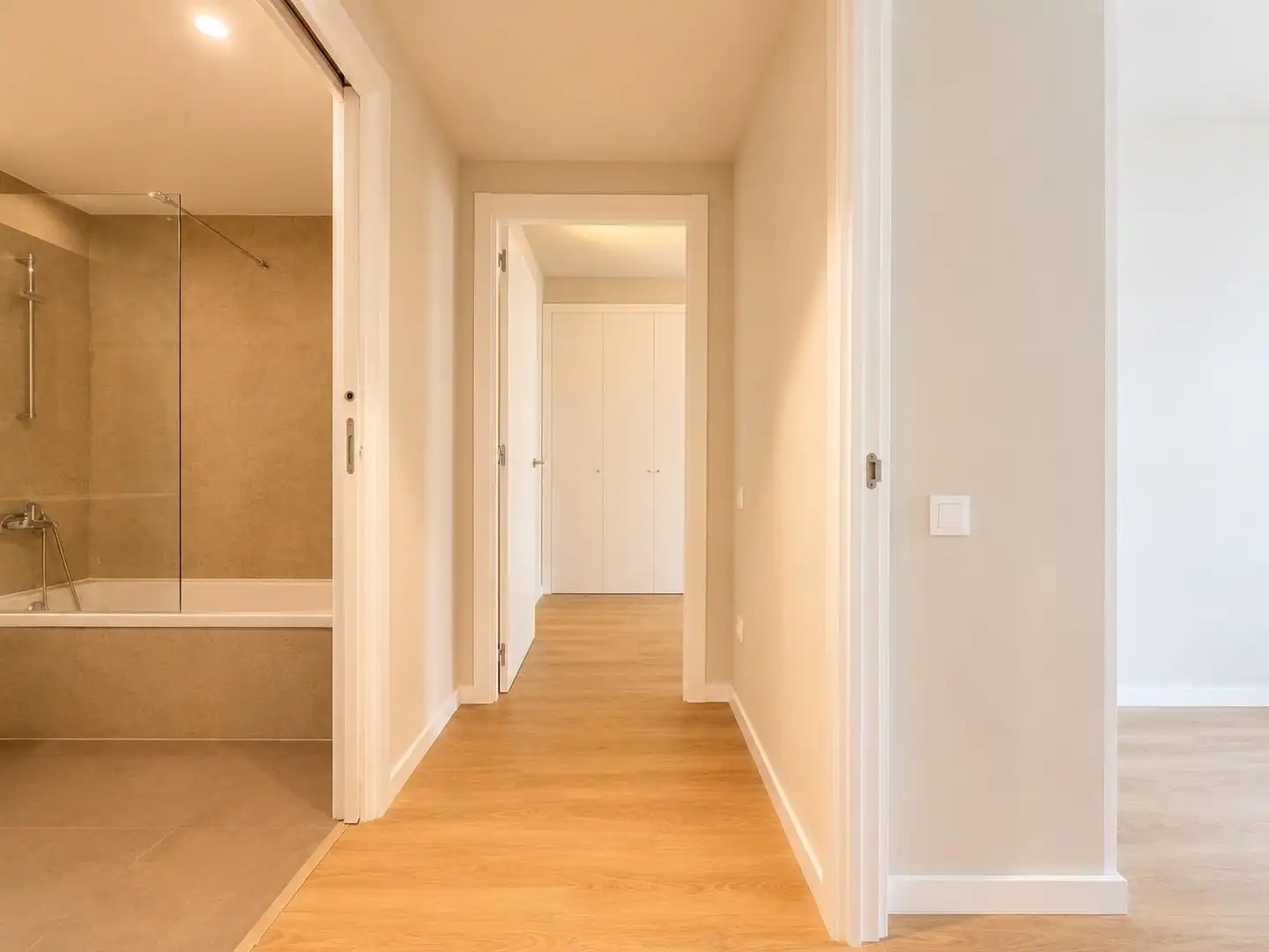Wohnung zur Miete in Terrassa mit Heizung, Parkett und Terrasse