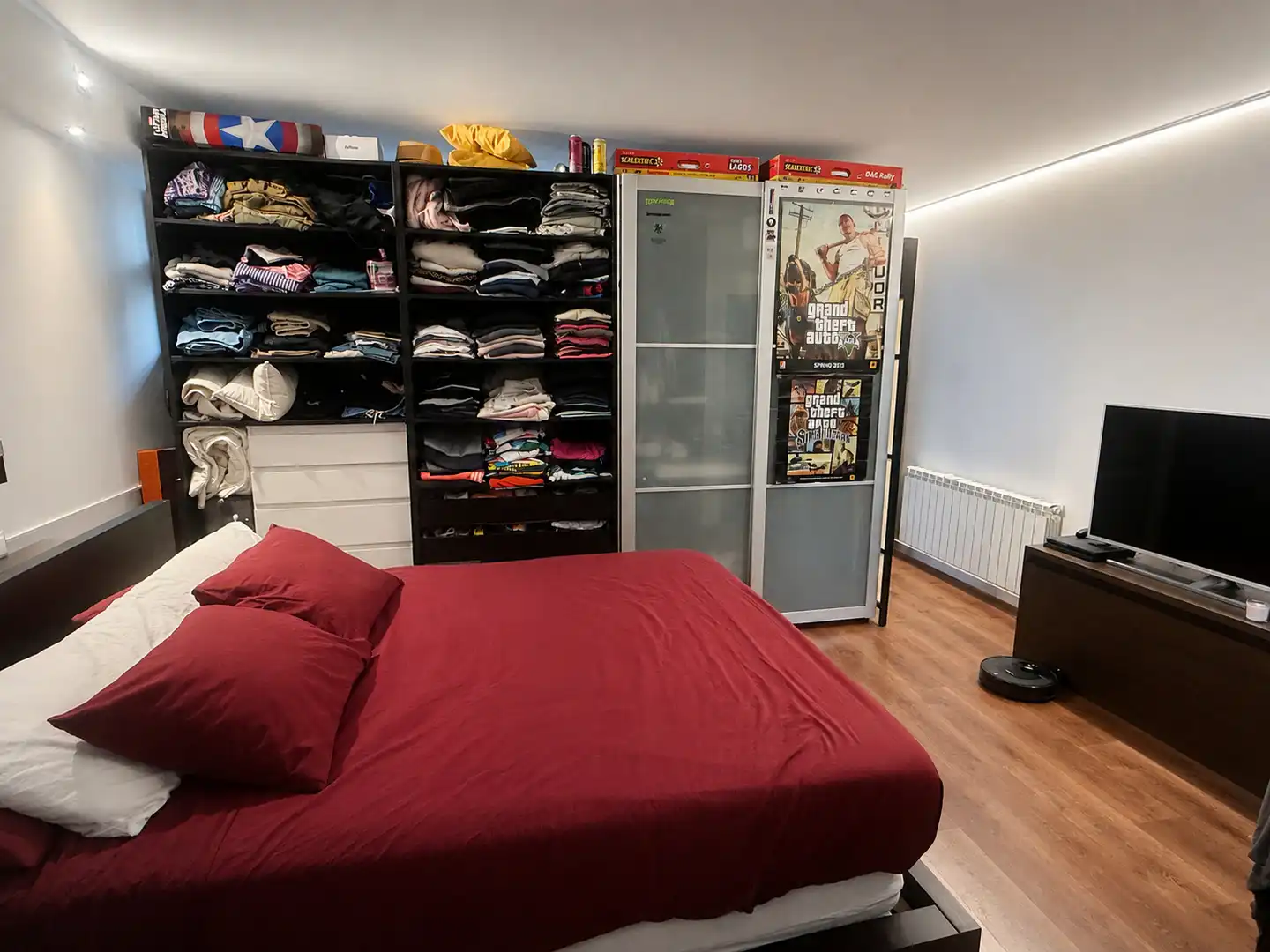 Schlafzimmer von Maisonette zum Verkauf in El Papiol mit Klimaanlage, Heizung und Parkett