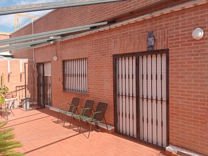 Exterior view of Attic for sale in  Valencia Capital  with Air Conditioner, Parquet flooring and Terrace