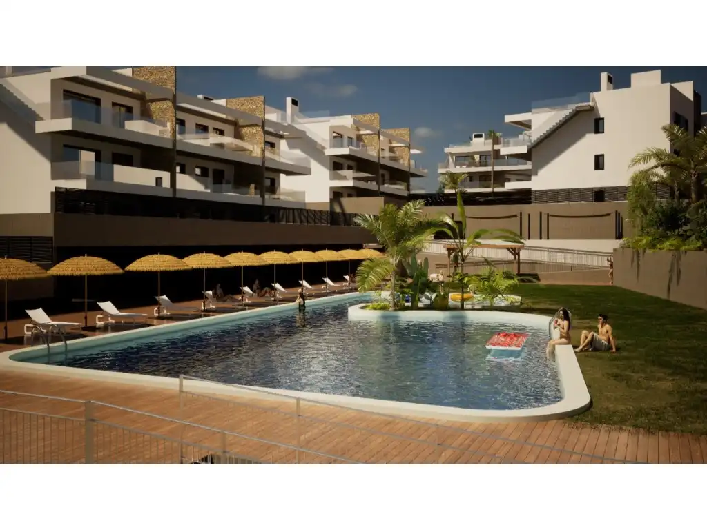 Apartment mit Pool zum Verkauf in Balcón de Finestrat - Terra Marina, imagen 2