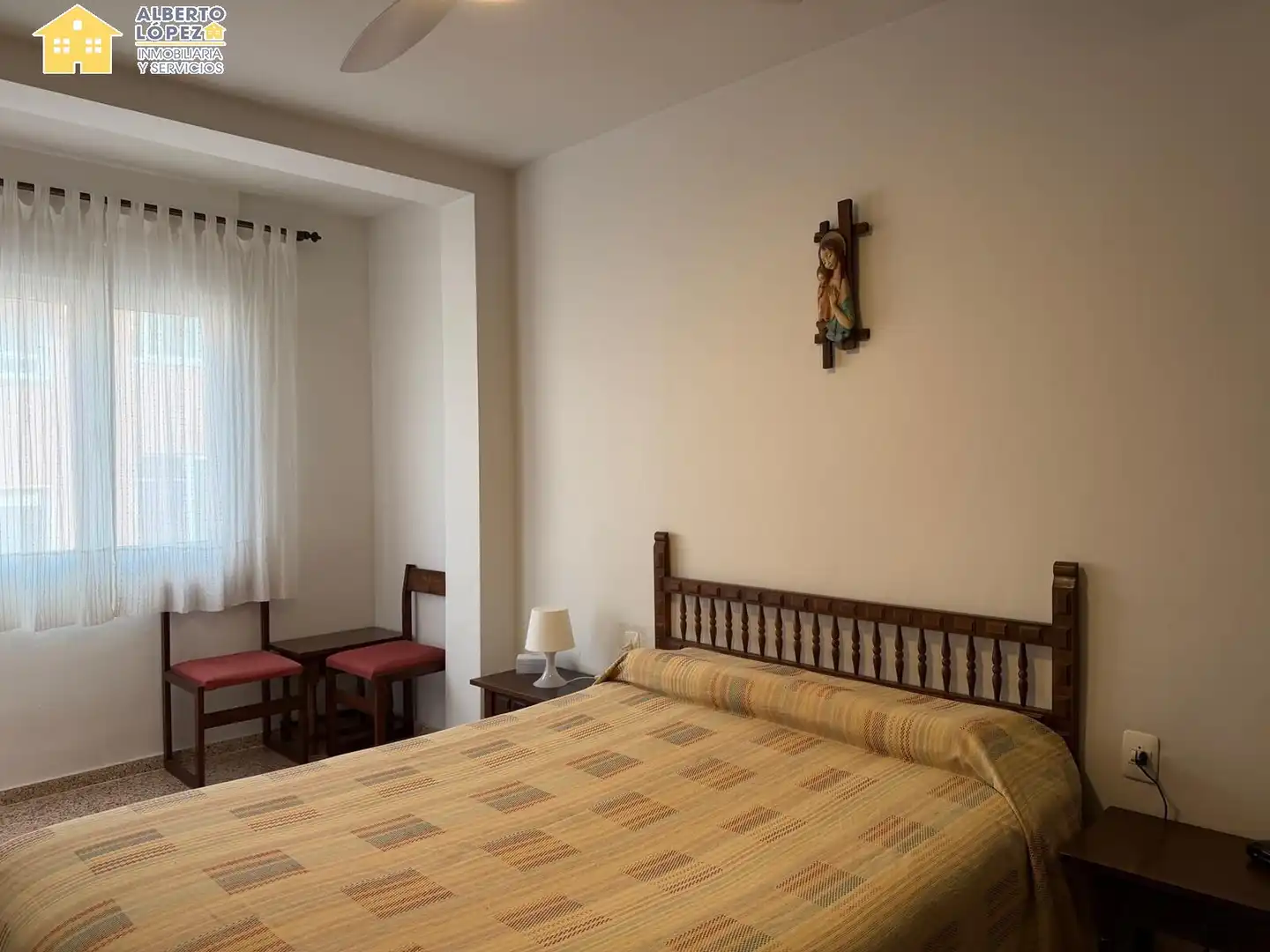 Bedroom of Flat for rent in Elche / Elx  with Terrace, Furnished and Balcony