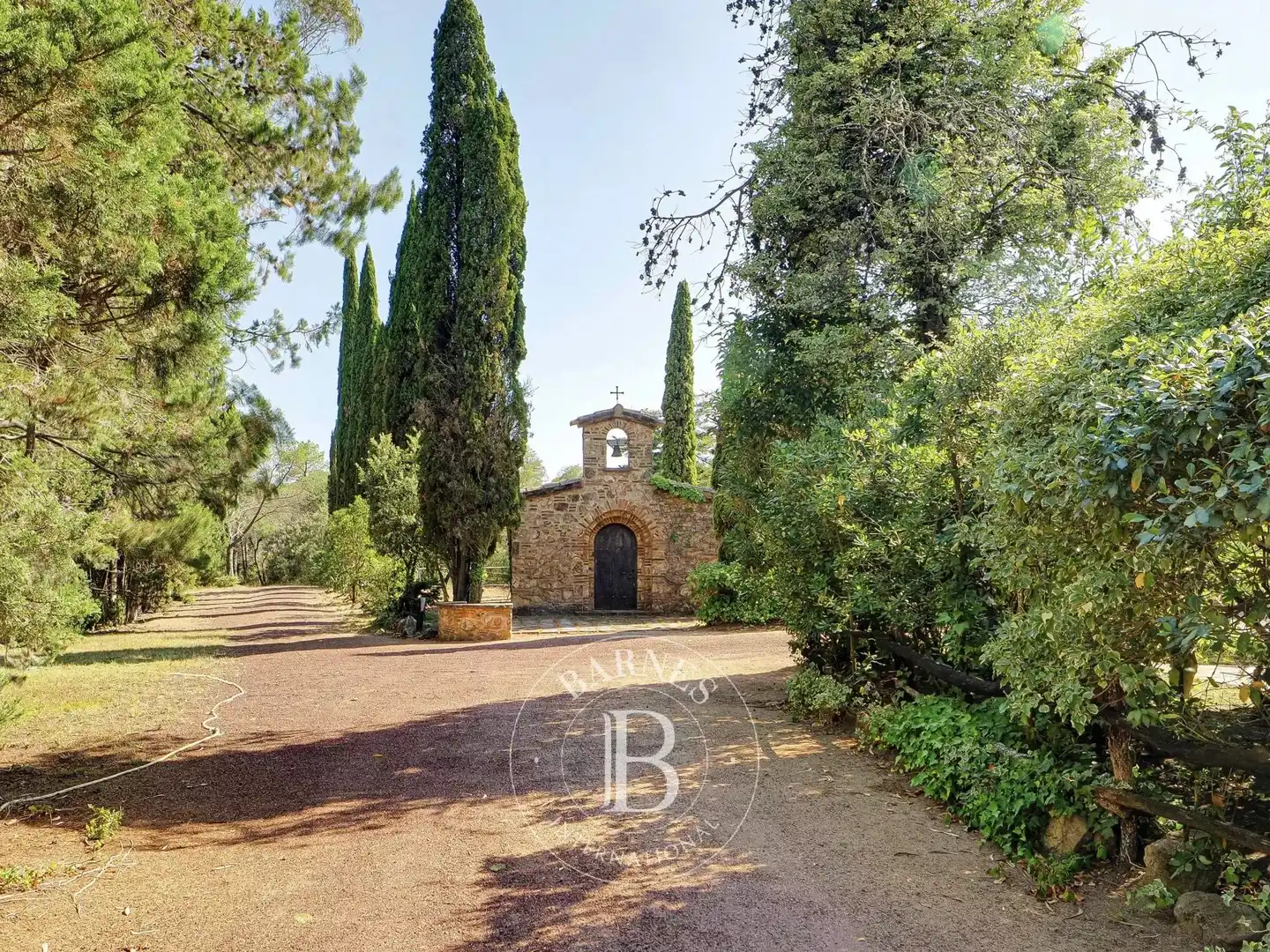 Jardí de Finca rústica en venda en Caldes de Malavella amb Calefacció, Piscina i Internet