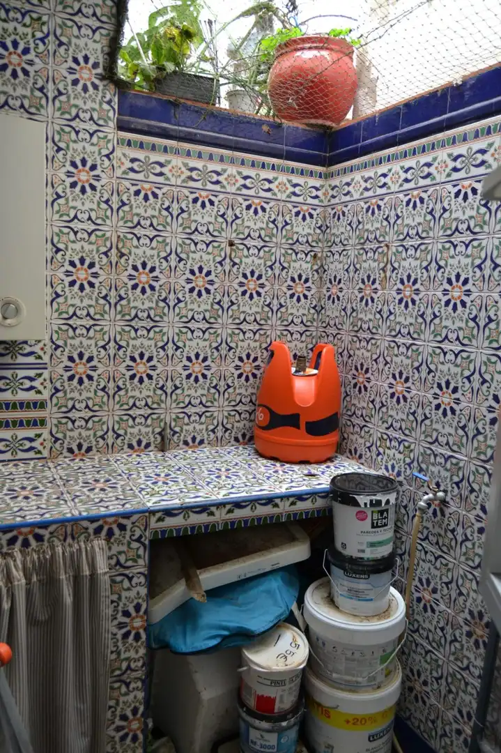 Cuina de Casa o xalet en venda en Málaga amb Calefacció, Terrassa i Moblat
