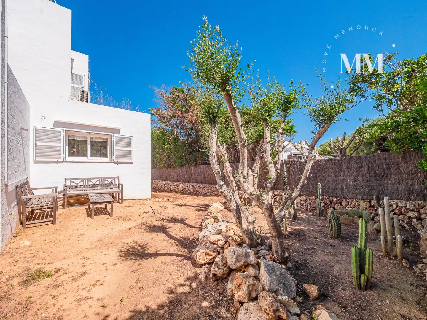 Jardín de Casa o chalet en venta en Sant Lluís con Aire acondicionado, Calefacción y Jardín privado