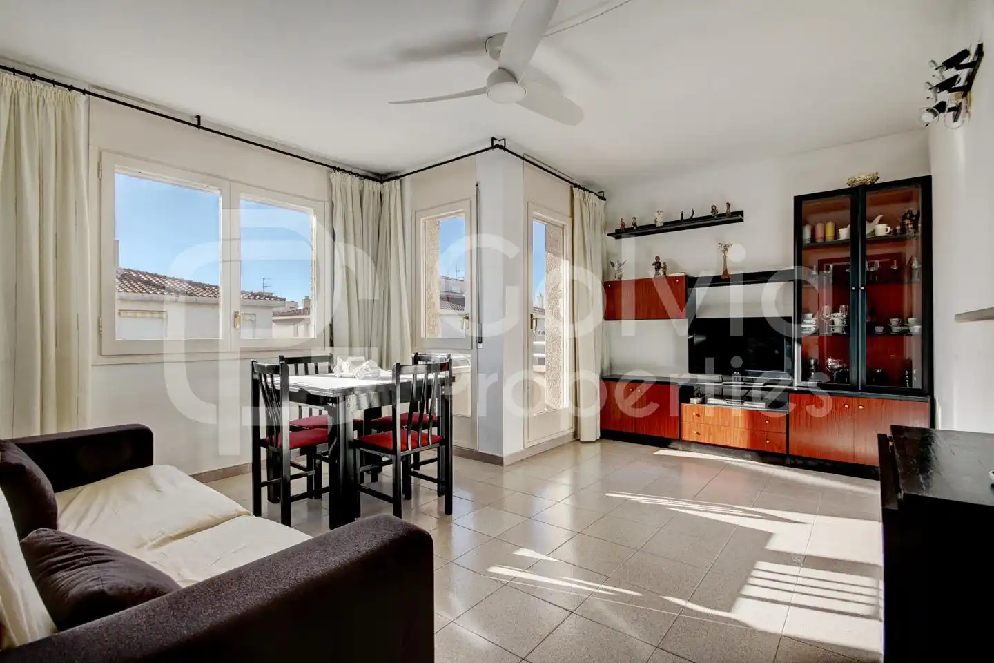 Sala de estar de Piso en venta en Calafell con Amueblado, Balcón y Alarma