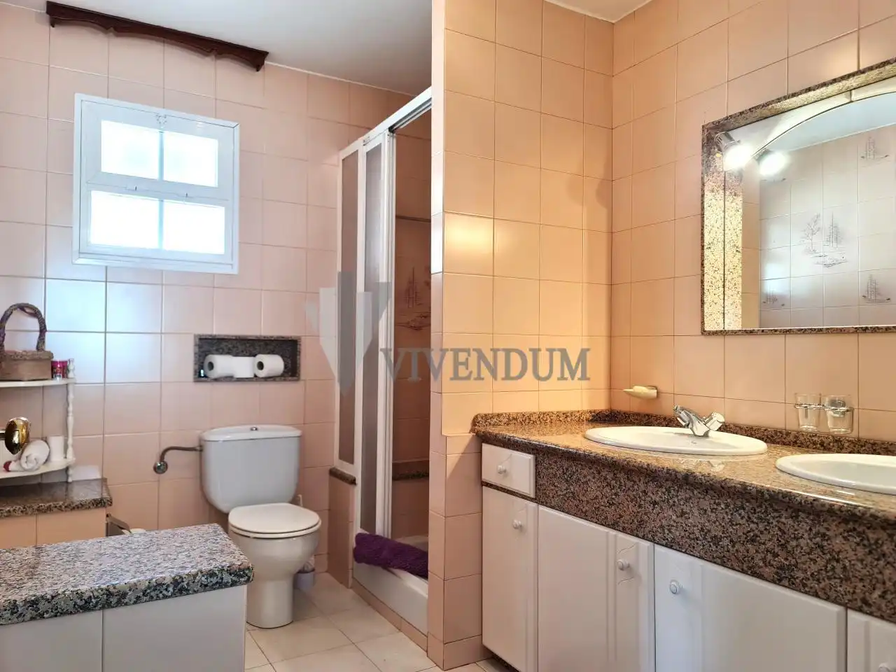 Baño de Casa o chalet de alquiler en Oia con Jardín privado, Terraza y Piscina