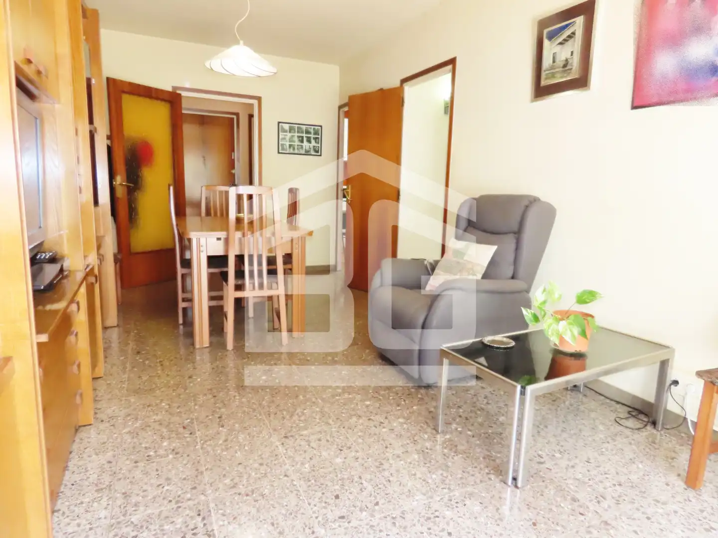 Sala de estar de Piso en venta en Granollers con Balcón