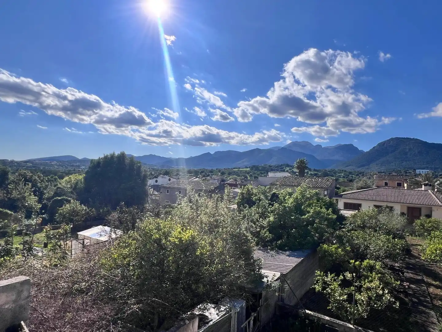 Exterior view of Flat for rent in Campanet  with Air Conditioner and Terrace