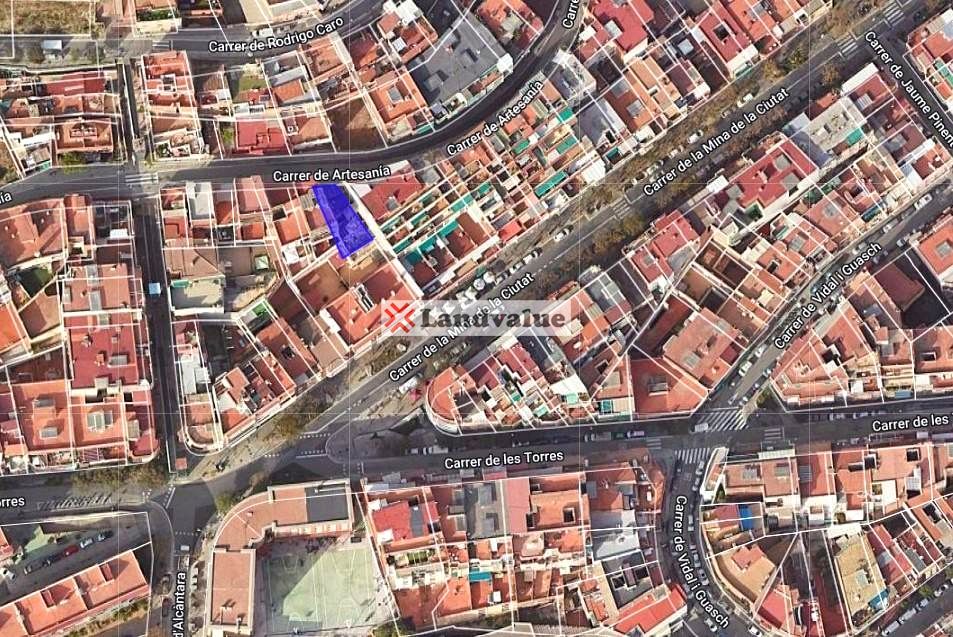 Vista exterior de Residencial en venda en  Barcelona Capital