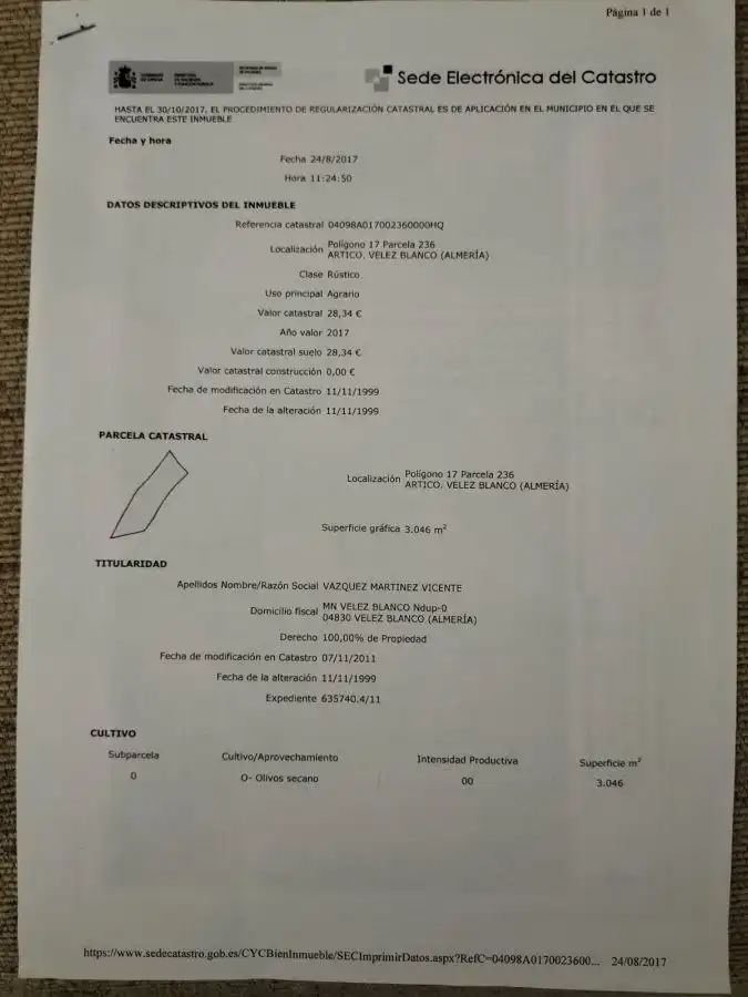 Terrenos y solares en venta en Vélez-Blanco, imagen 12