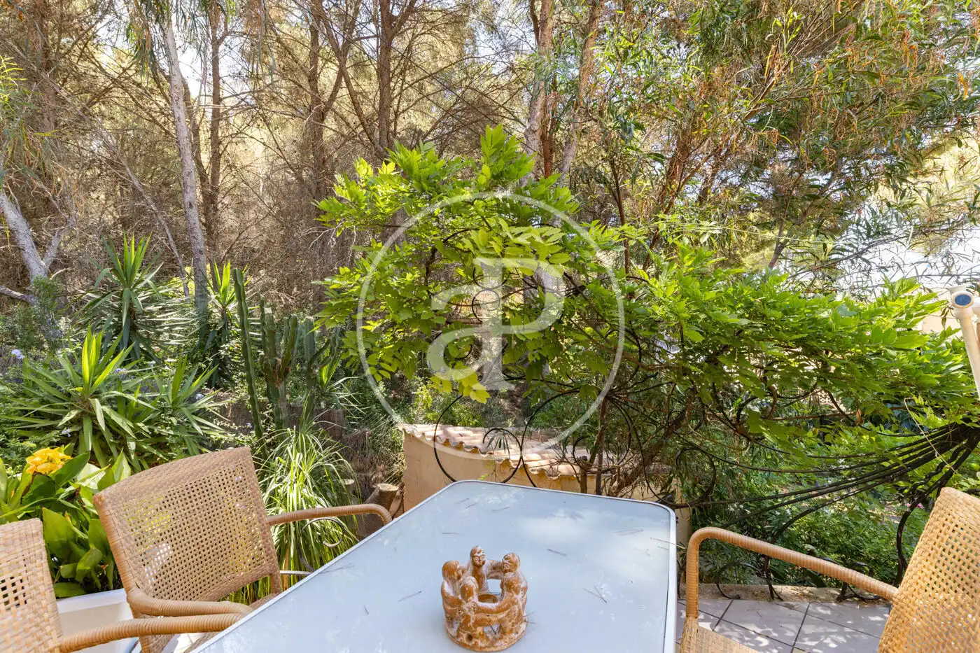 Terrace of Flat for rent in Calvià  with Air Conditioner, Heating and Private garden