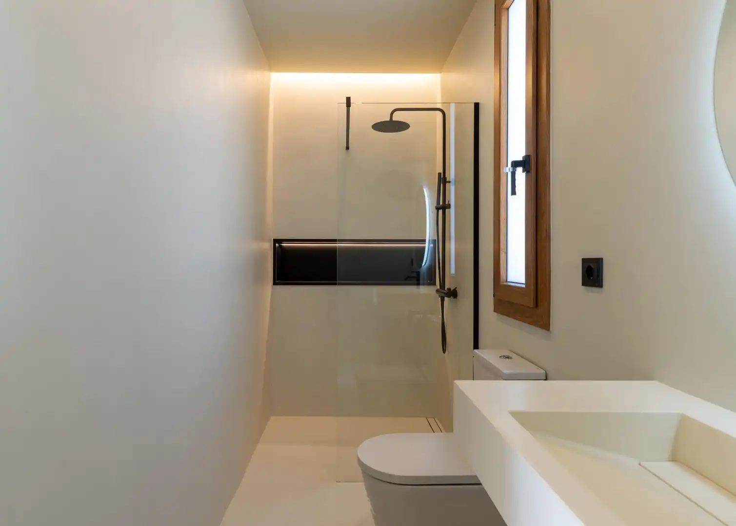 Baño de Casa o chalet en venta en L'Ampolla con Aire acondicionado, Calefacción y Jardín privado