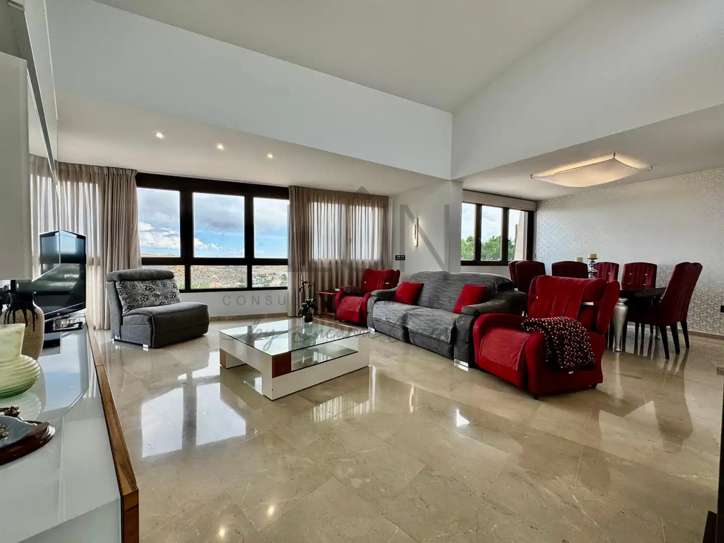 Sala d'estar de Casa o xalet en venda en Molina de Segura amb Aire condicionat, Calefacció i Parquet