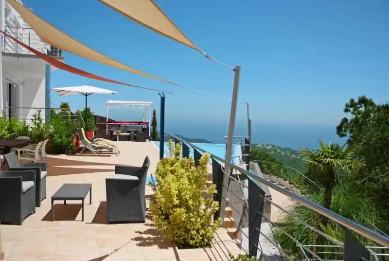 Terraza de Casa o chalet en venta en Lloret de Mar con Calefacción, Jardín privado y Piscina