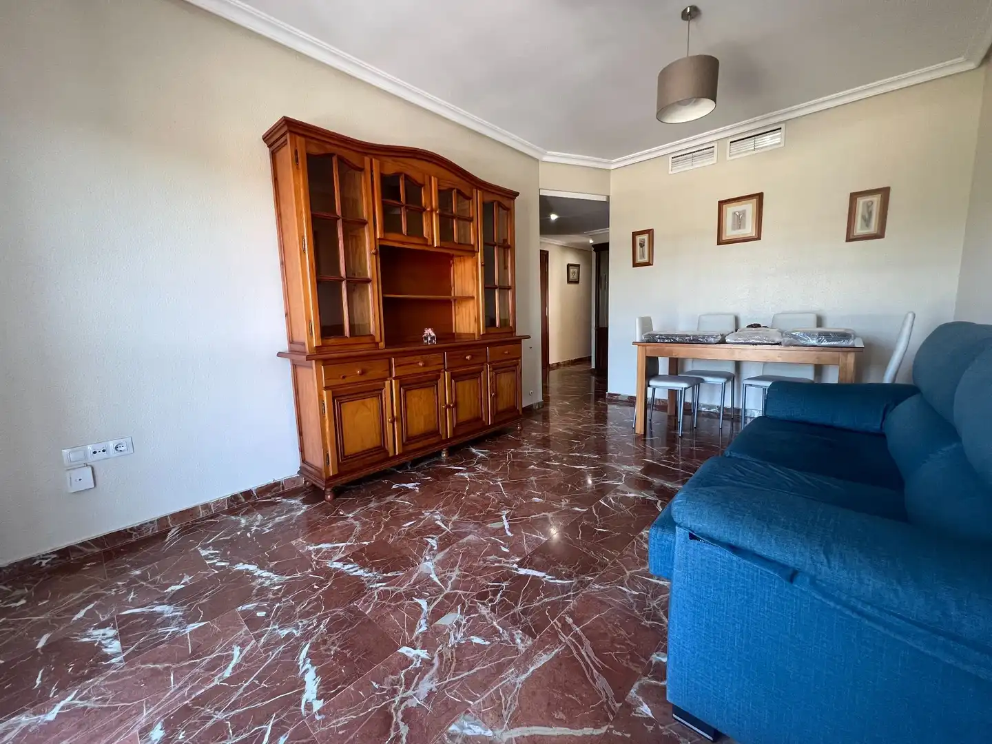 Sala de estar de Apartamento de alquiler en Badajoz con Amueblado