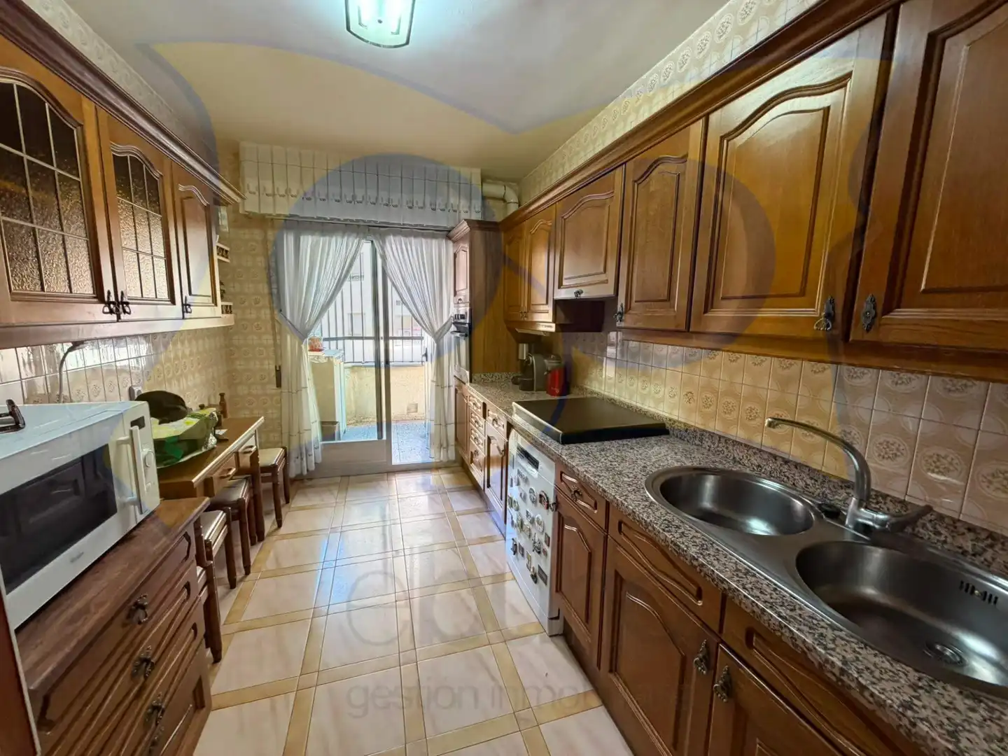 Kitchen of Flat for sale in Salamanca  with Heating and Balcony