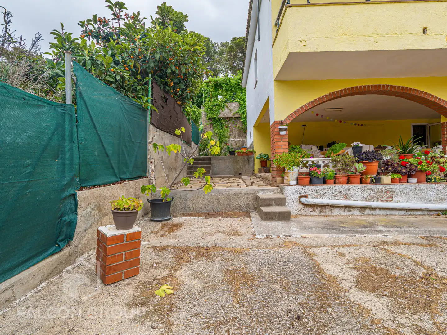 Terraza de Casa o chalet en venta en Canyelles con Jardín privado, Terraza y Piscina