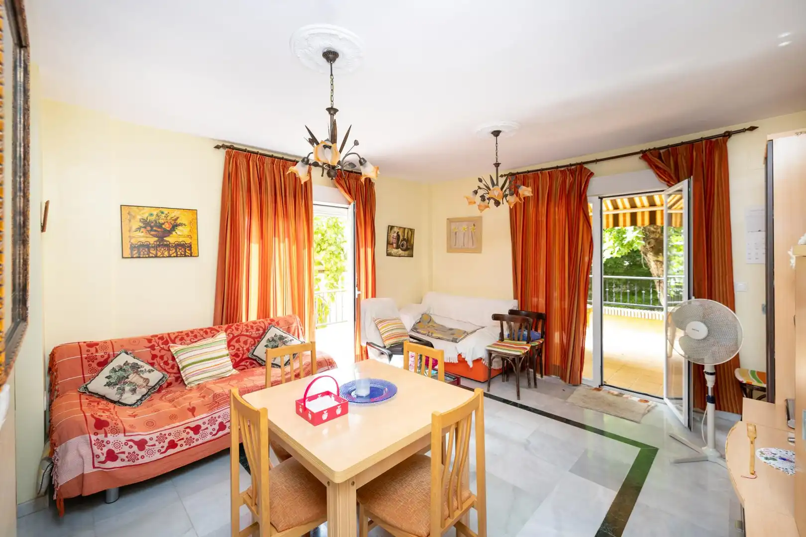 Living room of Flat for sale in Lanjarón  with Terrace