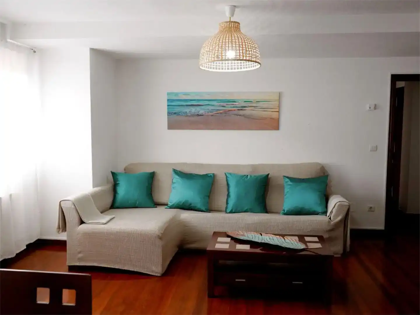 Living room of Flat for rent in Piélagos  with Air Conditioner