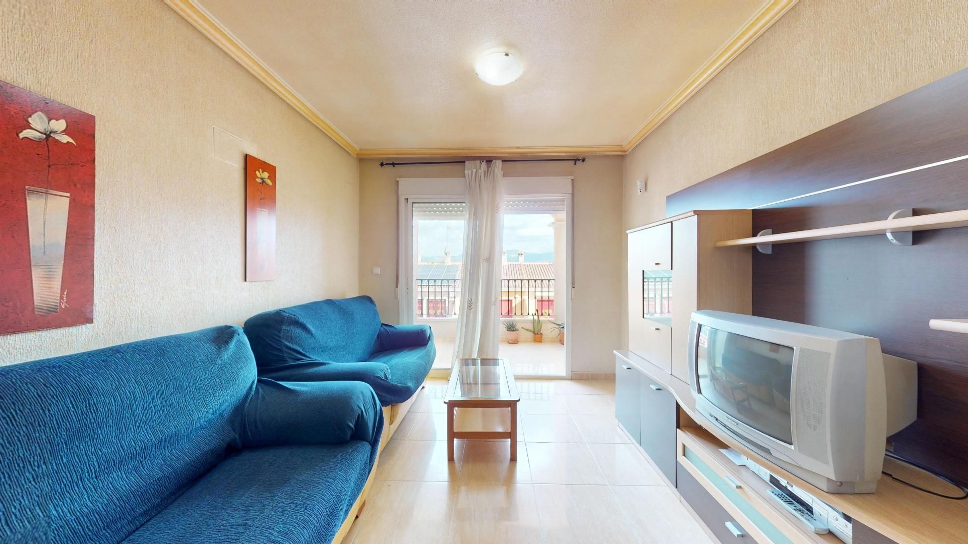 Living room of Flat for sale in San Isidro  with Terrace and Balcony