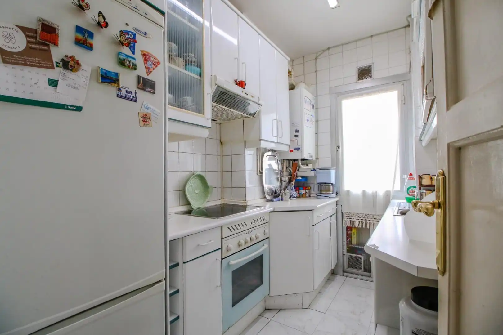 Cocina de Apartamento en venta en Madrid con Calefacción y Parquet