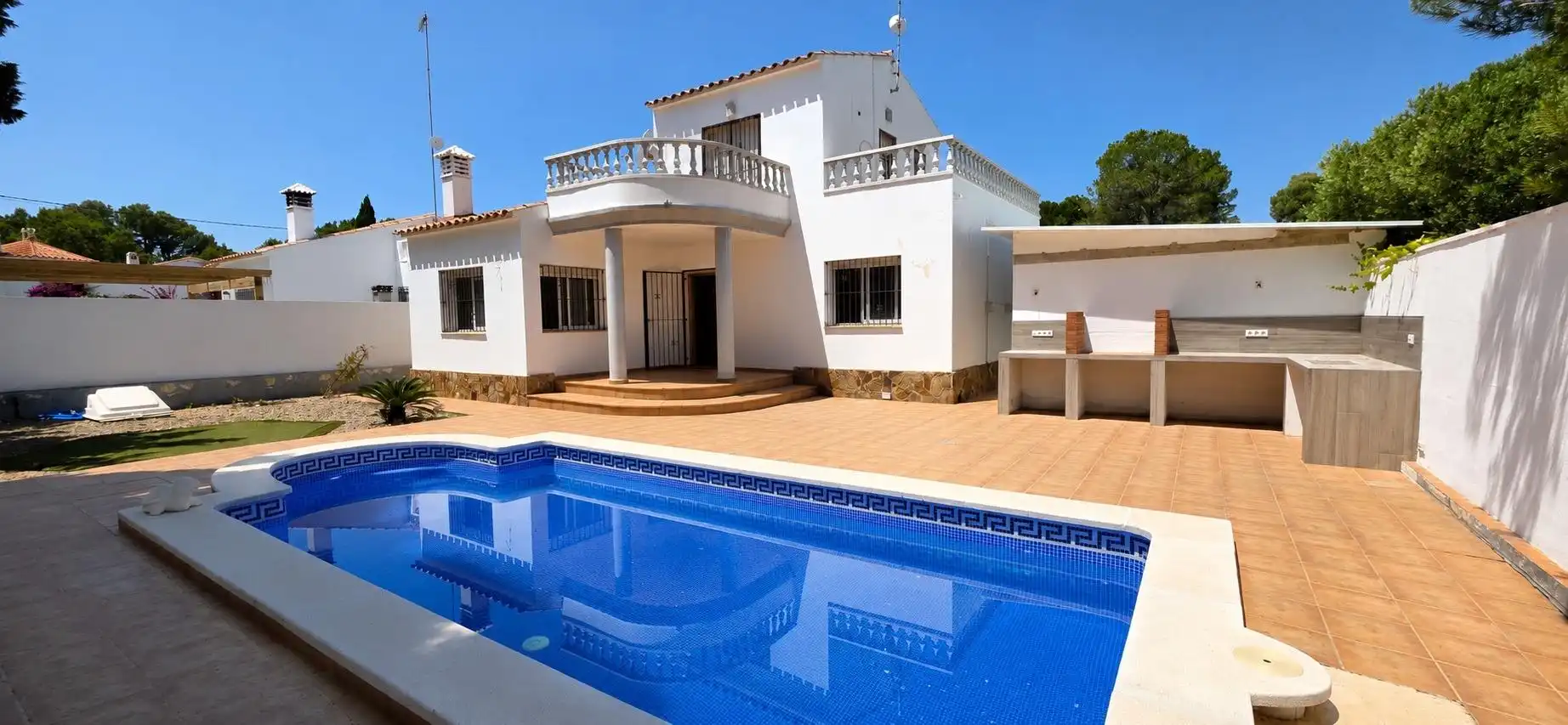 Piscina de Casa o chalet en venta en L'Ametlla de Mar  con Jardín privado, Terraza y Piscina