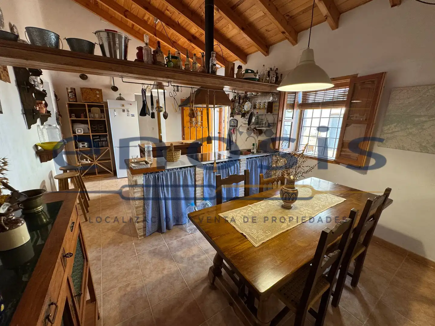 Küche von Country house zum Verkauf in Murcia mit Privatgarten, Terrasse und Möbliert