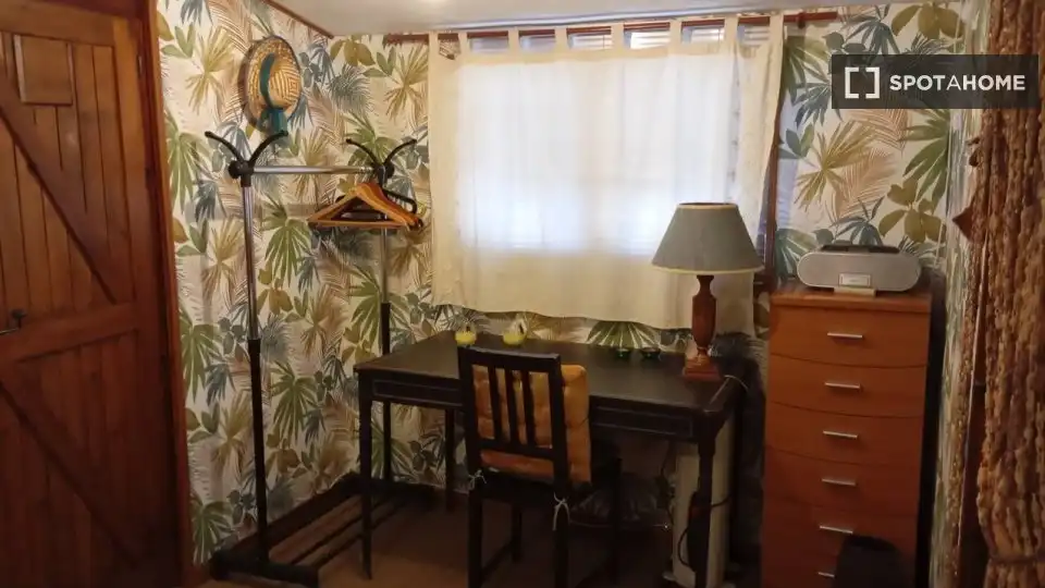 Bedroom of Flat for rent in Madrid  with Air Conditioner, Heating and Furnished
