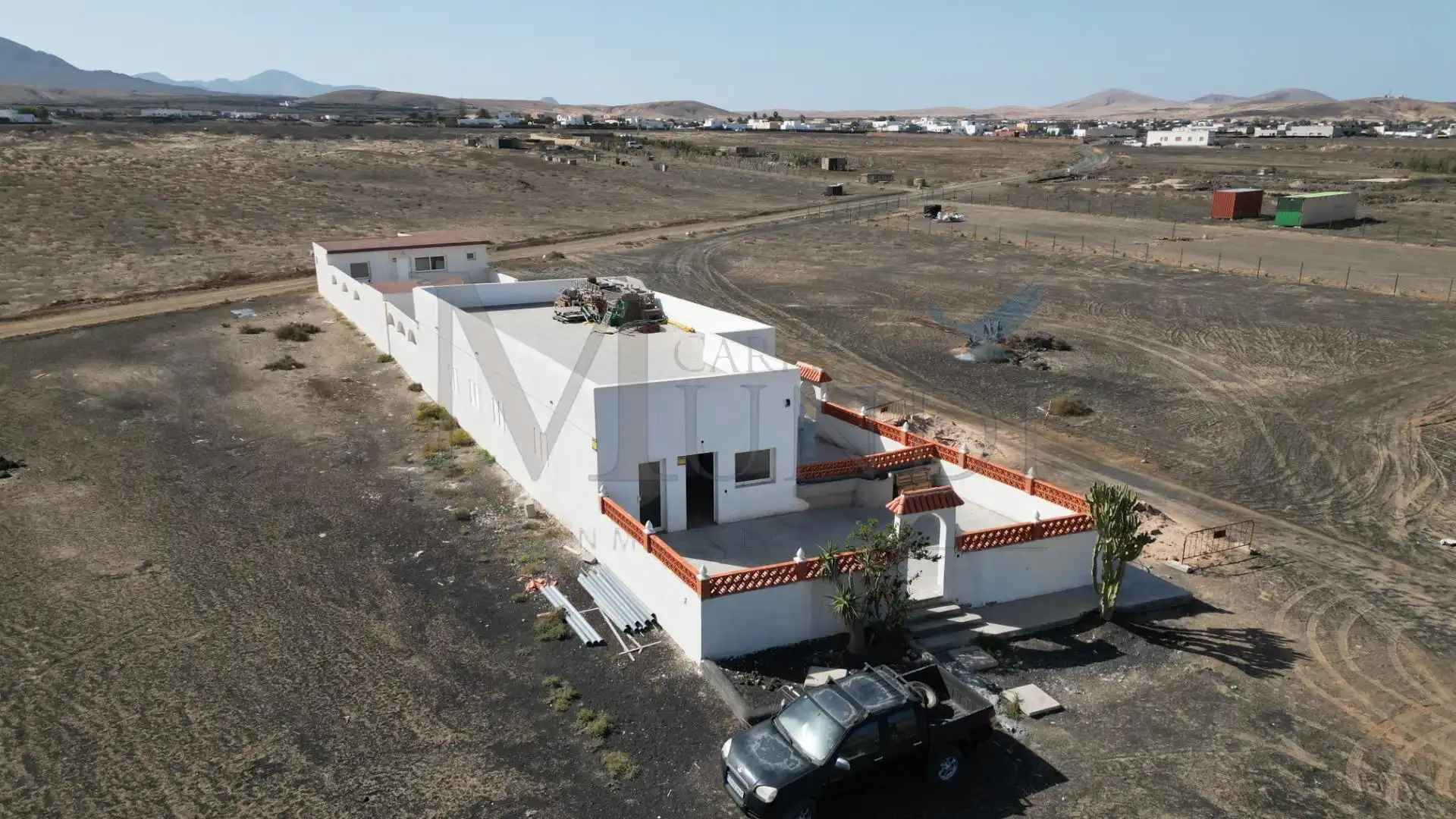 Exterior view of Houses for sale in La Oliva  with Private garden and Terrace