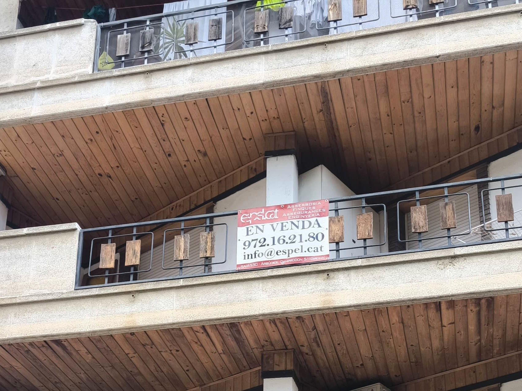 Vista exterior de Pis en venda en Arbúcies amb Calefacció, Moblat i Forn