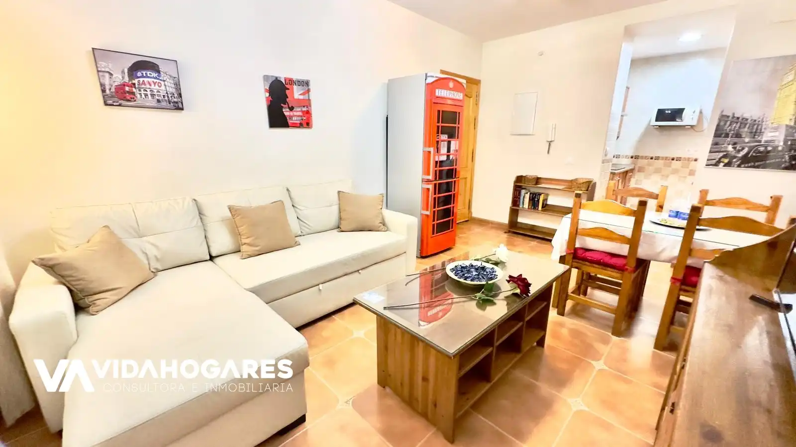 Living room of Flat for sale in Rota  with Air Conditioner