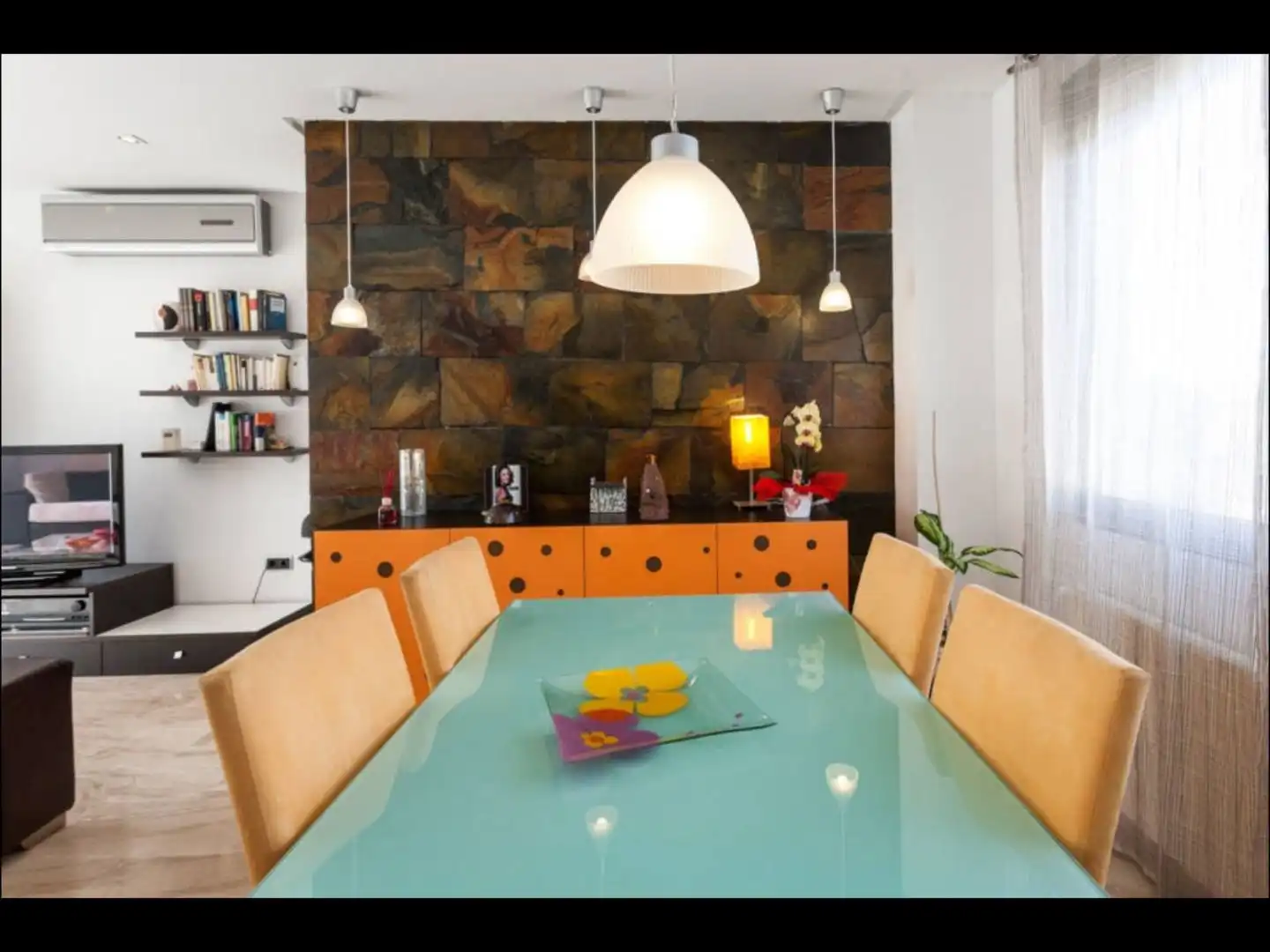 Dining room of Houses for rent in Chiva  with Air Conditioner, Heating and Terrace