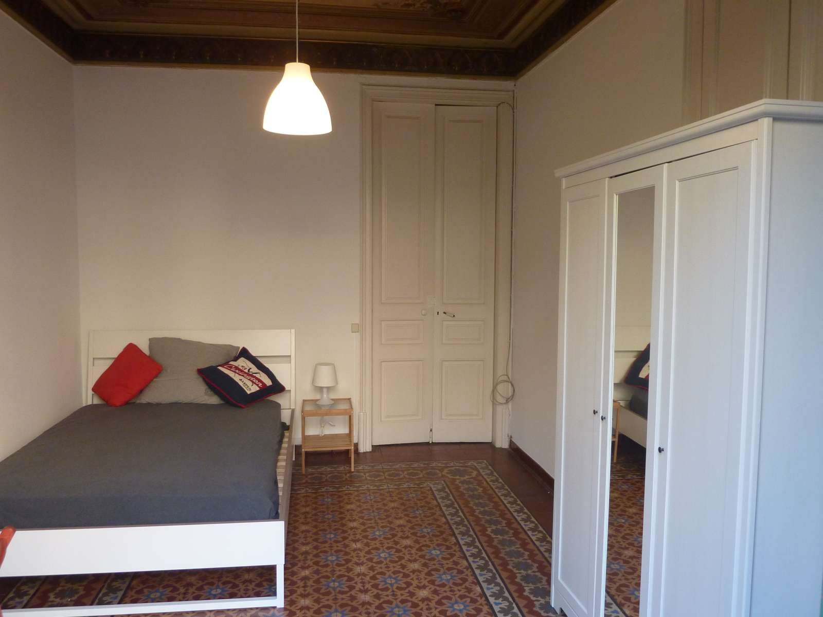 Dormitori de Pis per a compartir en  Barcelona Capital amb Aire condicionat, Terrassa i Moblat