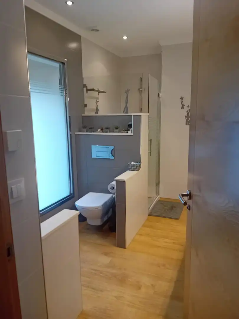 Baño de Casa o chalet en venta en Carballo con Aire acondicionado, Calefacción y Jardín privado