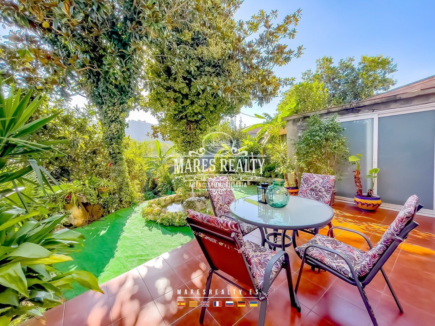 Garden of Single-family semi-detached for sale in Palafolls  with Air Conditioner, Heating and Private garden