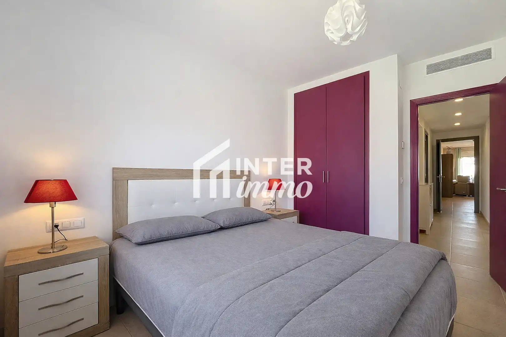 Habitación de Apartamento en venta en Empuriabrava con Aire acondicionado, Calefacción y Terraza