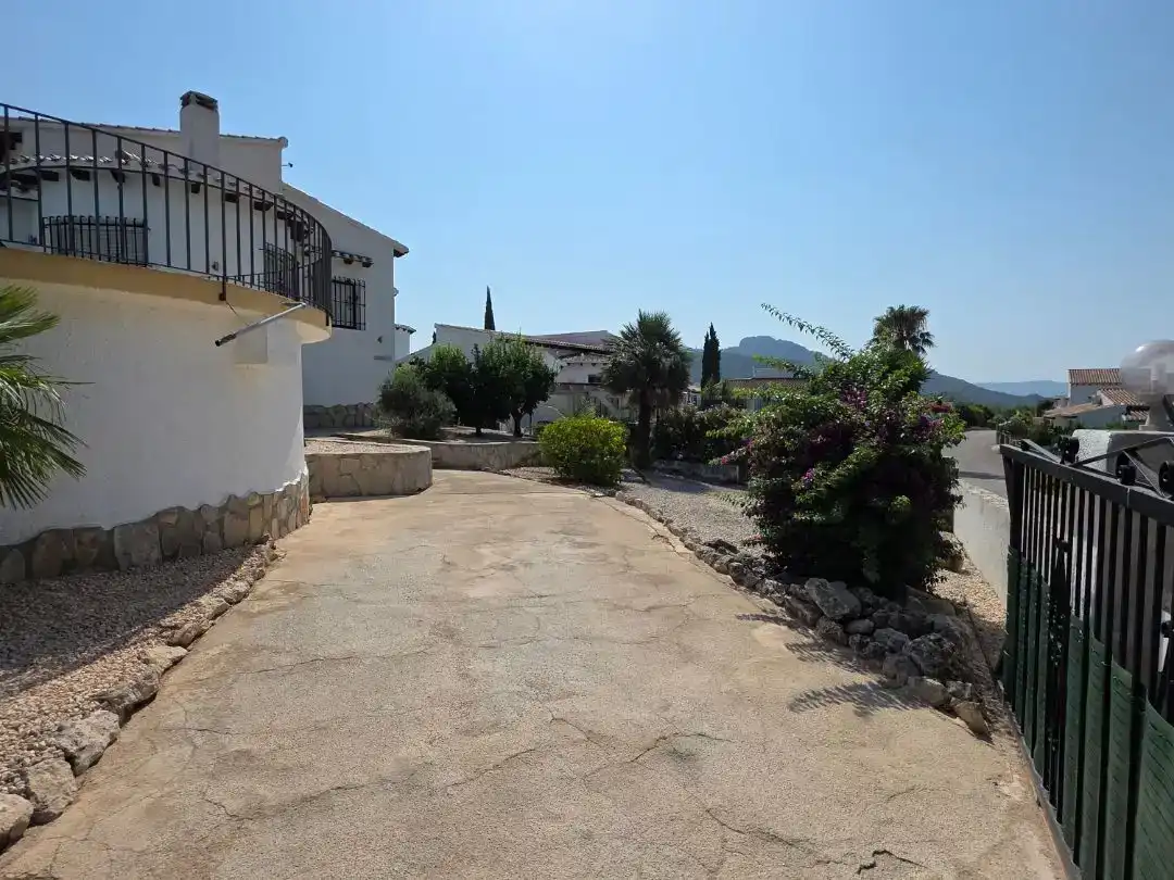 Vista exterior de Casa o chalet en venta en Pego con Aire acondicionado y Piscina