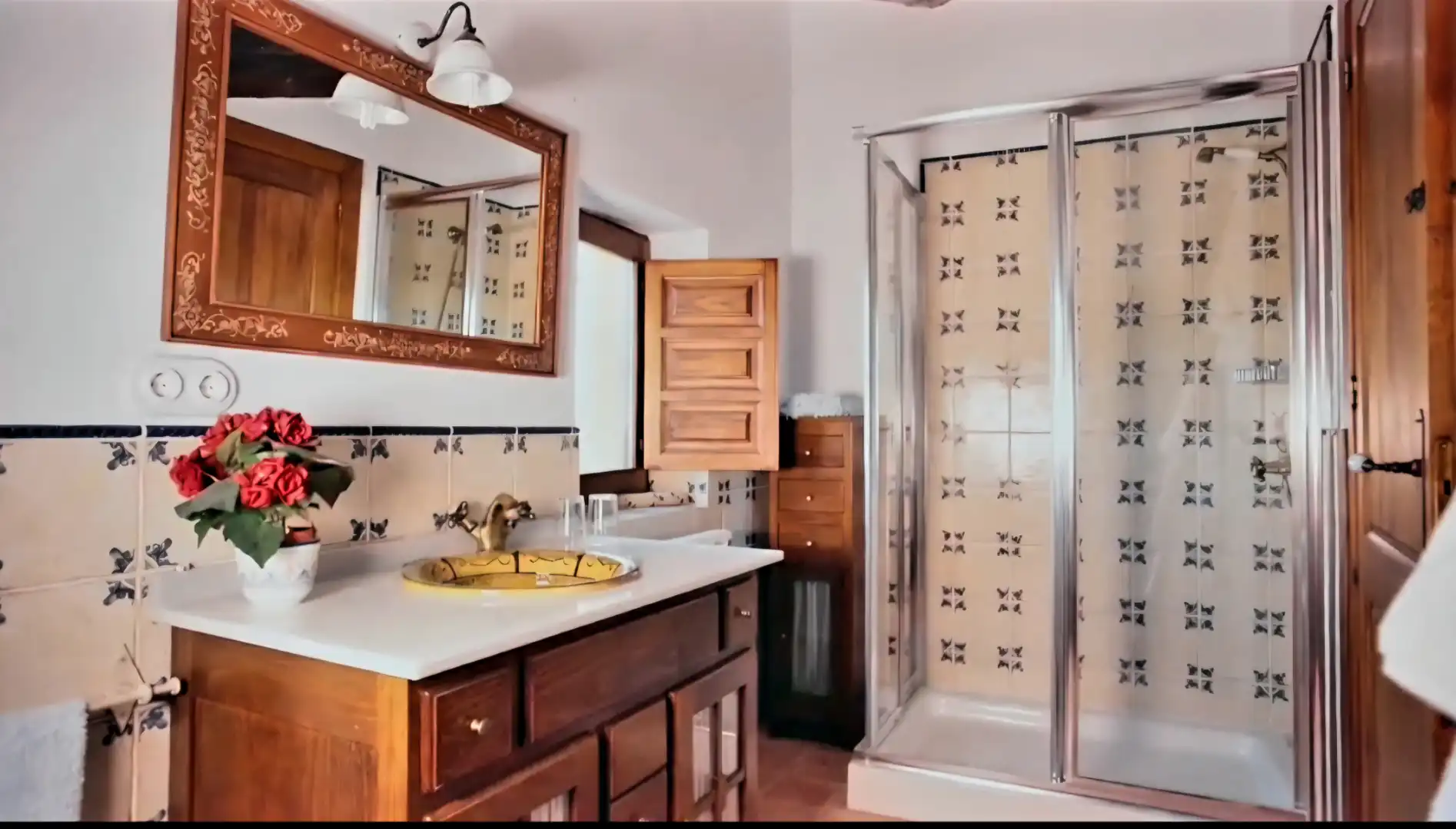 Badezimmer von Country house zum Verkauf in Vélez-Blanco mit Klimaanlage, Heizung und Privatgarten