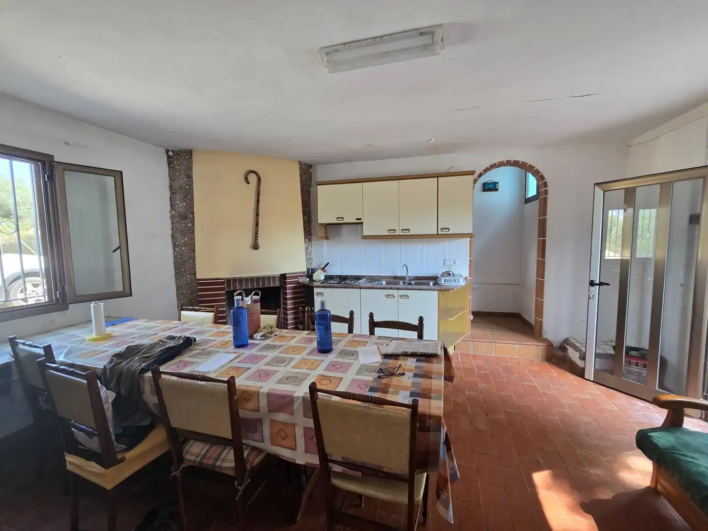 Cocina de Finca rústica en venta en Freginals con Jardín privado
