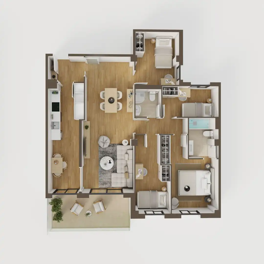 Flat for sale in Les Borges Blanques  with Air Conditioner, Terrace and Balcony