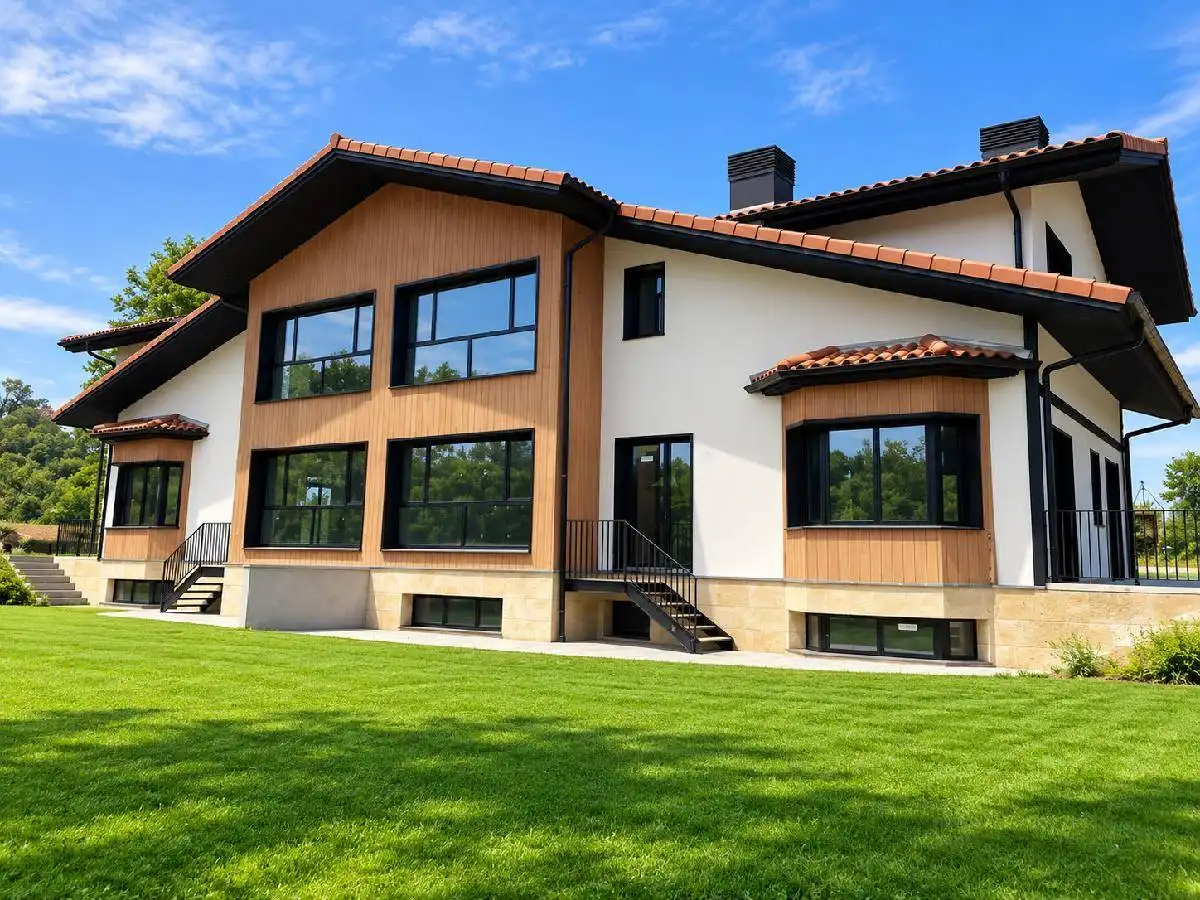 Exterior view of Houses for sale in Amorebieta-Etxano, Bizkaia